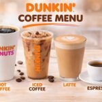 Dunkin’ Coffee Menu